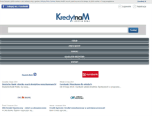 Tablet Screenshot of kredytnam.pl